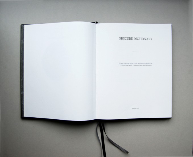 Obscure Dictionary